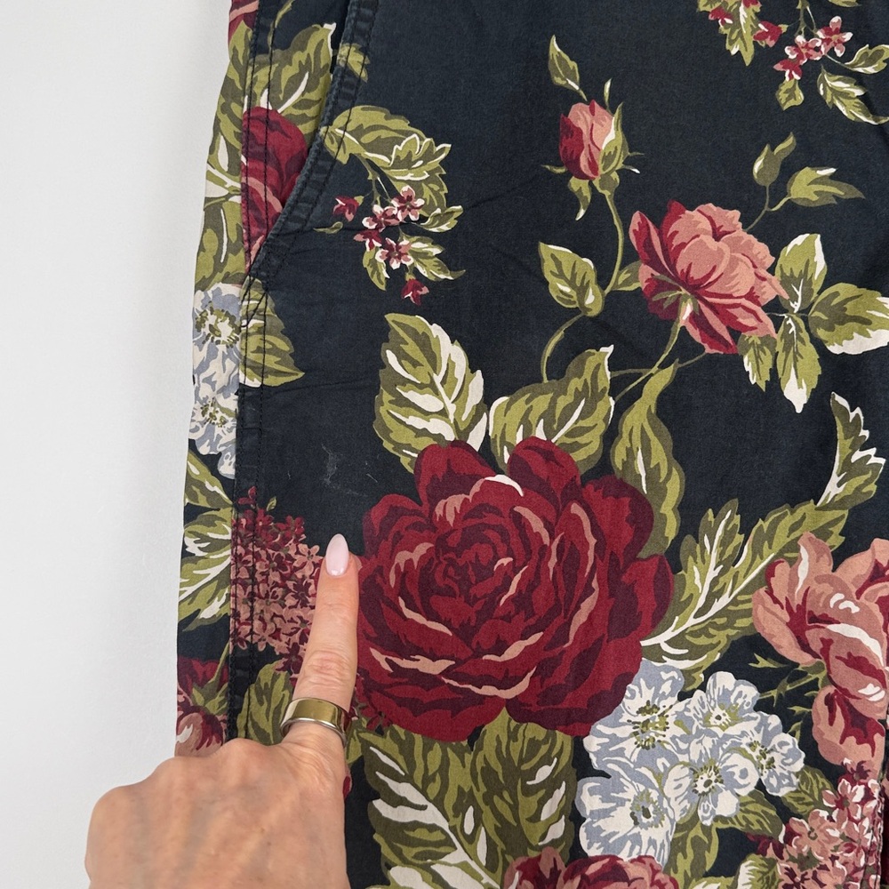 Denim & Supply Ralph Lauren Vintage Floral All Over Print Chino Shorts Size 38 - Picture 2 of 8